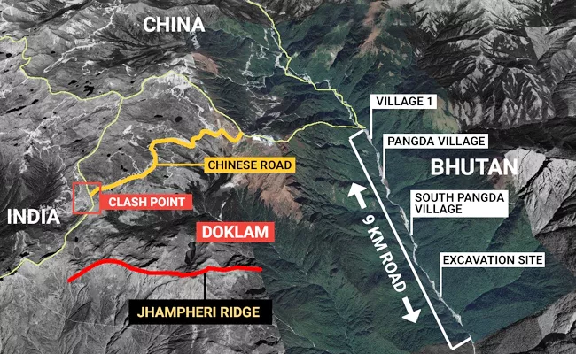 India Reacts on reports of Chinese activities near Doklam - Sakshi