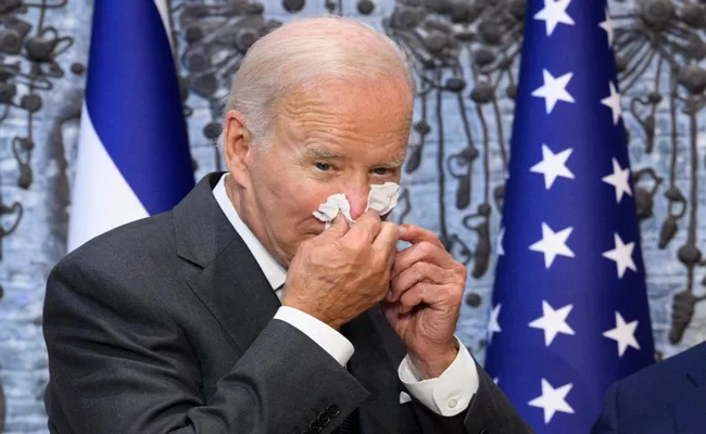 USA President Joe Biden tests positive for COVID-19 - Sakshi