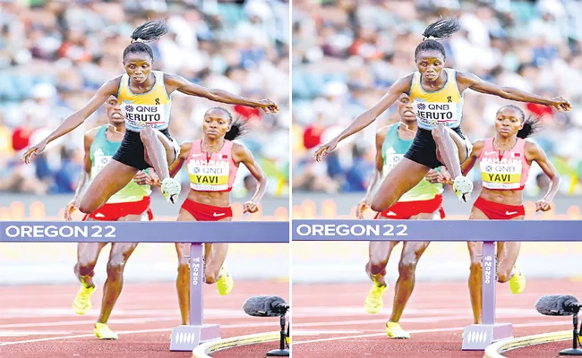 World Athletics Championships: Norah Jeruto Wins Womens Steeplechase Title at World Athletics Championships - Sakshi