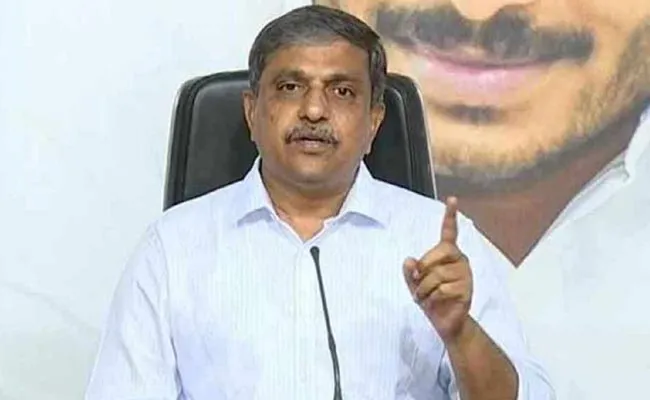 Sajjala Ramakrishna Reddy Fires On Chandrababu - Sakshi