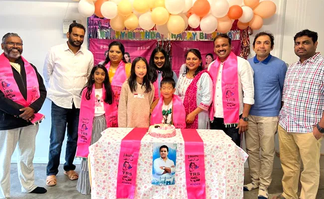 KTR Birthday Celebrations At Australia Sydney Canberra Melbourne - Sakshi