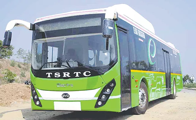 Olectra bags Rs 500 crore order to supply 300 e-buses to TSRTC - Sakshi