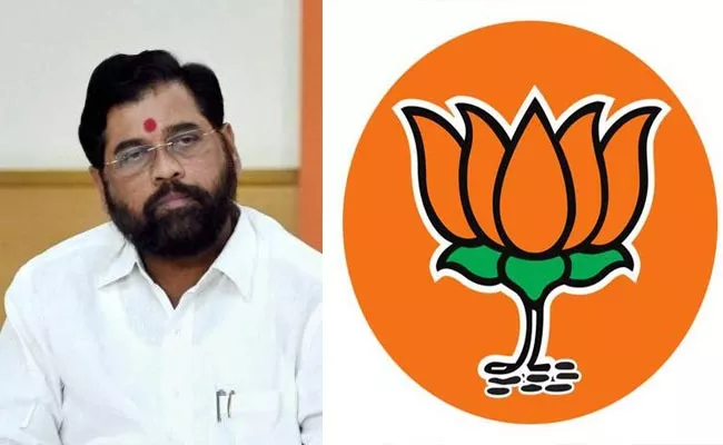 BJP Chief Chandrakant Patil Shocking Comments On Eknath Shinde - Sakshi