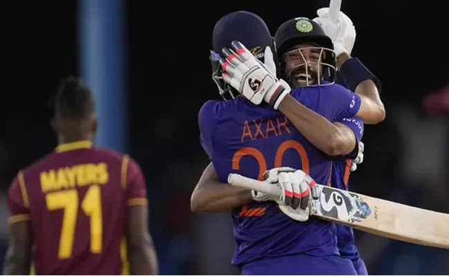 IND Vs WI 2nd ODI: India Won by Two Wickets - Sakshi