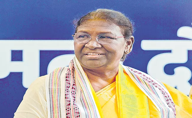 Droupadi Murmu to take oath as 15th President of India on 25 july 2022 - Sakshi