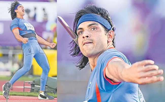 World Athletics Championships 2022: Neeraj Chopra wins silver medal in Mens Javelin Finals - Sakshi