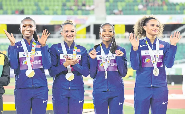 World Athletics Championships: USA wins 33 medals - Sakshi