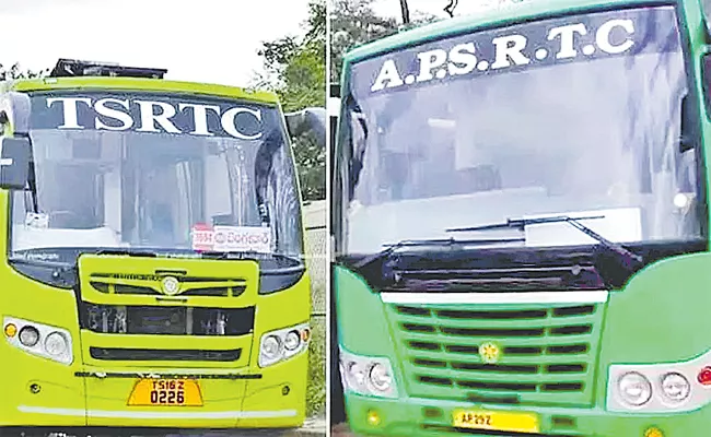 TSRTC MD And APSRTC MD Conducts Meeting Over Bus Services - Sakshi