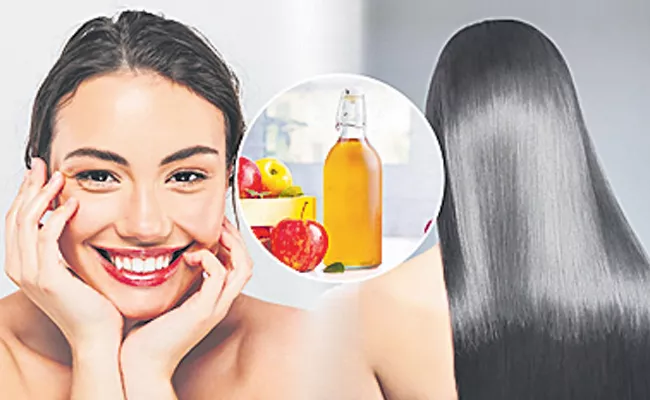 Beauty Tips: Apple Cider Vinegar Helpful For Acne Free Skin Dandruff Free Hair - Sakshi