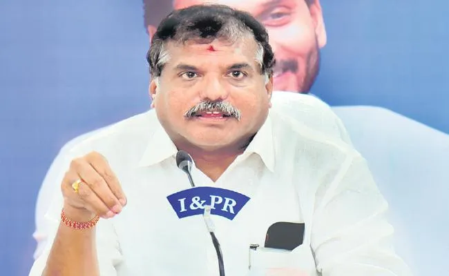 Botsa Satyanarayana comments on Chandrababu - Sakshi