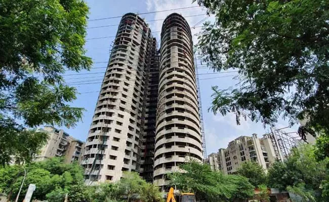 Noida Twin Towers Demolition in August: Residents to be Evacuated - Sakshi