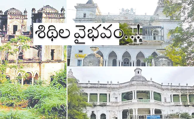 Wanaparthy Ranga Mahal, Sirnapally Gadi, Indaram Gadi to Be Restored - Sakshi