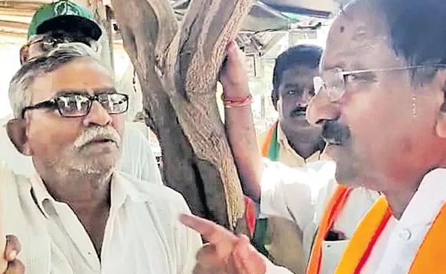 BJP Leader Somu Veerraju Begins Manam Mana Amaravati Padayatra - Sakshi