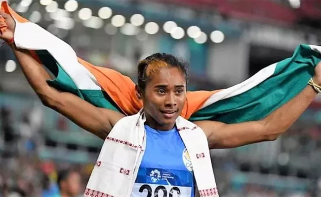 Fake Tweet Trending In Internet Regarding Hima Das Winning Gold At CWG 2022 - Sakshi