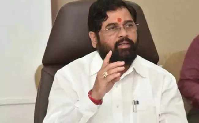 CM Eknath Shinde Warned Earthquake If He Started Speaking - Sakshi