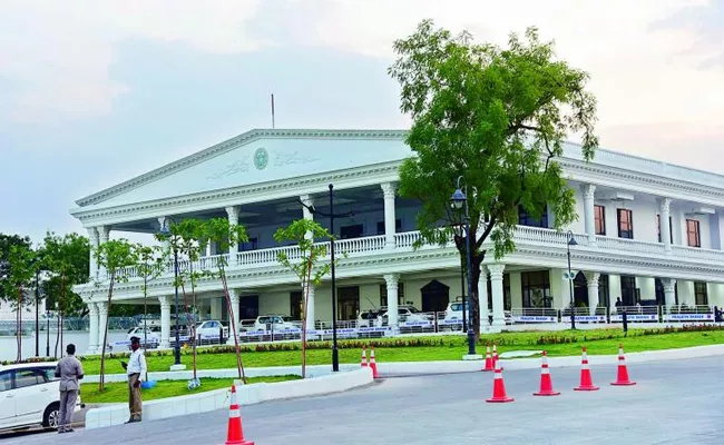 Telangana Govt Revealed Rs 45.91 Crore Spent to Pragathi Bhavan - Sakshi