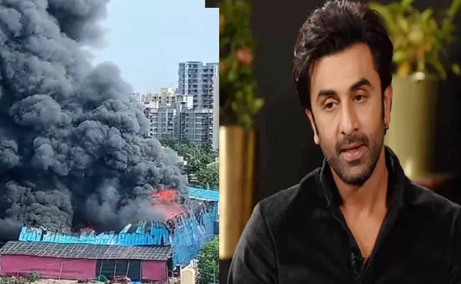 Fire Accident in Ranbir Kapoor Luv Ranjan Shooting Set, One Died - Sakshi