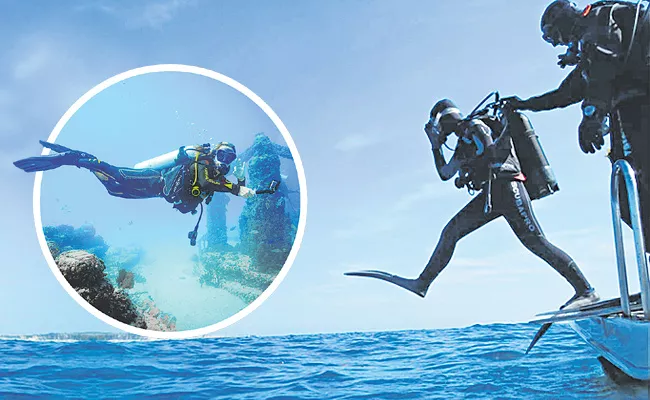 Preparations Scuba Diving Academy In Visakhapatnam - Sakshi