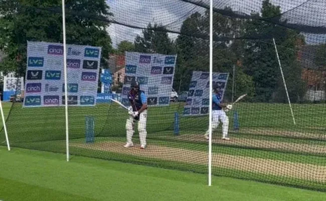 Rohit Sharma Hits The Nets In Preparation For England T20I Series After Recovering From Covid 19 - Sakshi