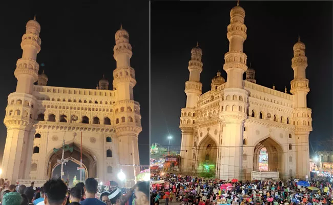 Hyderabad: Multilevel Car Parking at Charminar - Sakshi