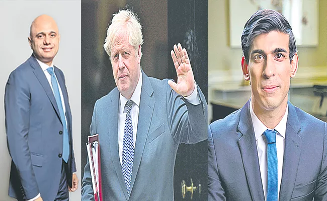 Britain Political Crisis 2-Top Cabinet Ministers Quit Boris Johnson Govt - Sakshi