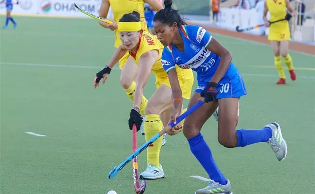 Womens Hockey World Cup 2022: Vandana Katariya Goal Help India Hold China To Draw - Sakshi