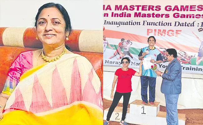 Radha Age 60 Proves No Barrier For Long jump-Triple jump-Hammer Throw - Sakshi