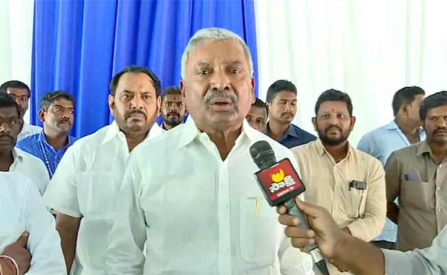 Minister Peddireddy Ramachandra Reddy Comments On Chandrababu - Sakshi