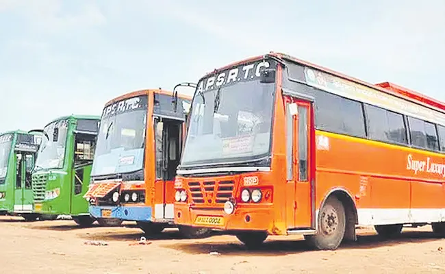 APSRTC tenders for 659 rental buses Andhra Pradesh - Sakshi