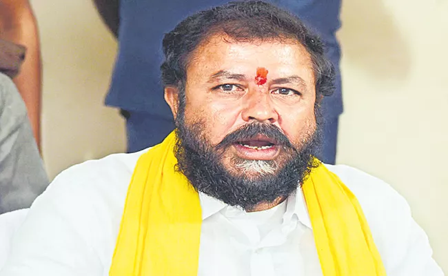 Police Department searches for TDP Leader Chintamaneni Prabhakar - Sakshi