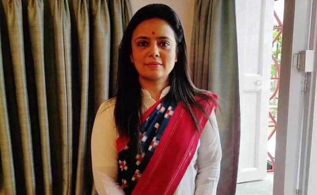 TMC MP Mahua Moitra Hits back at BJP Asks Whether It had Taken Lease Of Hindu Dharma - Sakshi