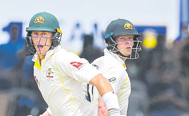 SL Vs AUS, 2nd Test, Day 1: Marnus Labuschagne scored 104 while Steven Smith - Sakshi