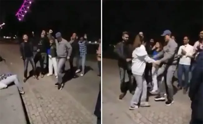 Sourav Ganguly Dancing Near London Eye With Family On 50th Birthday Goes Viral - Sakshi