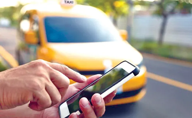 APP Based Cab Services In Hyderabad Refuse Online Payments Beware - Sakshi