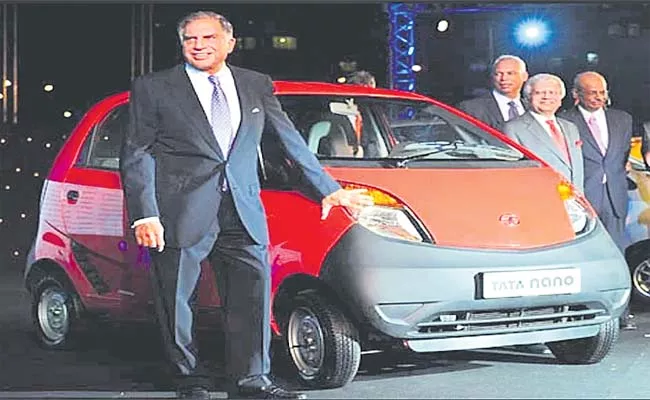 Azadi Ka Amrit Mahotsav Tata Motors Launch Nano Car  - Sakshi