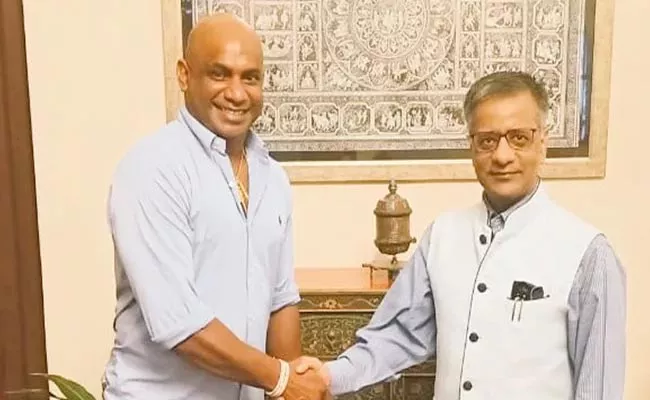 Sanath Jayasuriya Appointment As Srilanka Tourism Envoy - Sakshi