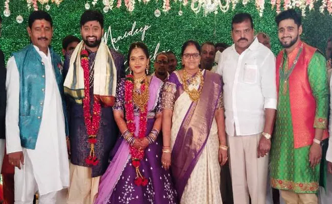 Baddukonda Appala Naidu Son Wedding in Bhogapuram - Sakshi