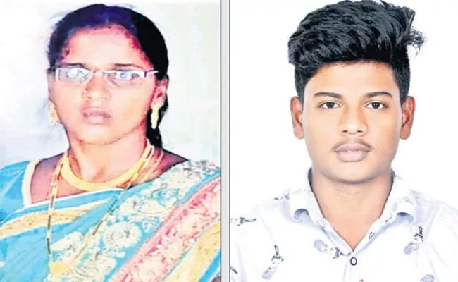 Mother And Son Died In Road Accident In Visakhapatnam - Sakshi