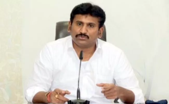 Rapthadu MLA Thopudurthi Prakash Reddy Fires on Paritala Sriram - Sakshi