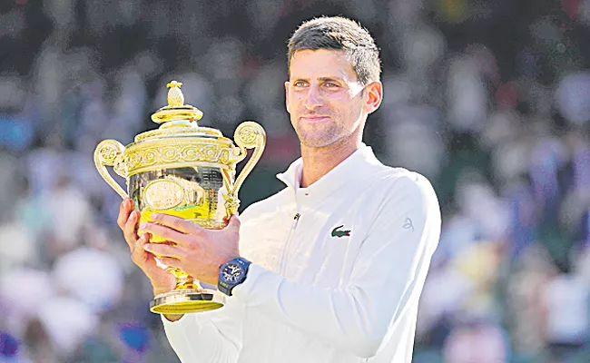 Unvaccinated Djokovic pulls out of Cincinnati Masters - Sakshi