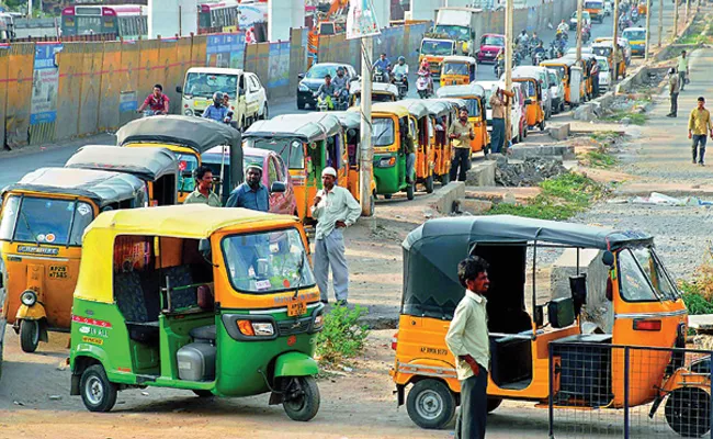 Telangana: Auto Permits Danda In Hyderabad - Sakshi