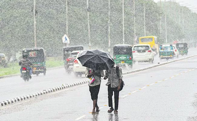 Rains in North South Coastal Andhra and Rayalaseema for two days - Sakshi