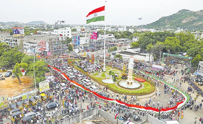 azadi ka amrit mahotsav india ready for independence day - Sakshi