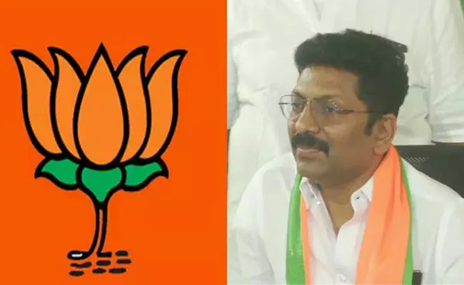 BJP Removes Madurai District President Saravanan - Sakshi