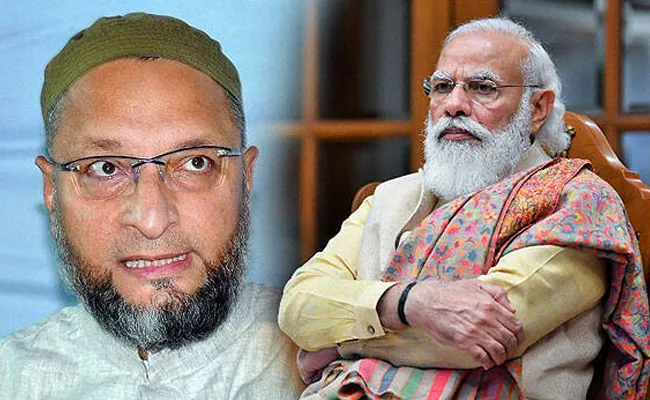 Centre Failed To Ensure Protection Of Kashmiri Pandits Says Owaisi - Sakshi