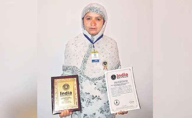 Kashmir: Nasira Akhtar Biodegradable Herbal Formula Inspirational Journey - Sakshi