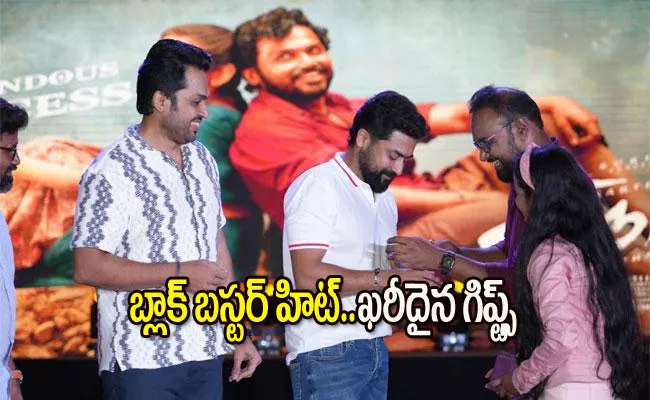 Viruman Distributor Sakthivelan Gifted Diamond Bracelet To Suriya, Karthi - Sakshi