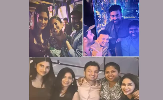 Varun Tej Lavanya Tripathi At Friend Birthday Party Photos Goes Viral - Sakshi