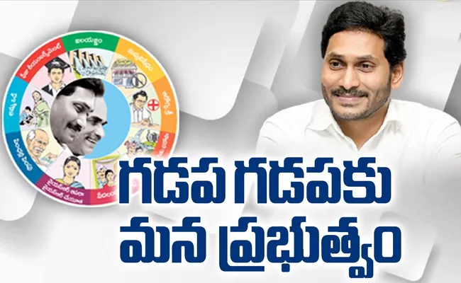 YSRCP Govt To Spend Rs 3 Crores For Villages In Gadapa Gadapaku - Sakshi