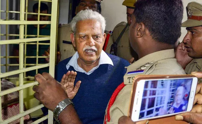 SC Allowed Varavara Rao To Go To Trial Court For Travel Hyderabad - Sakshi